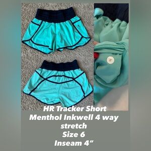 Menthol Inkwell Lululemon Tracker size 6